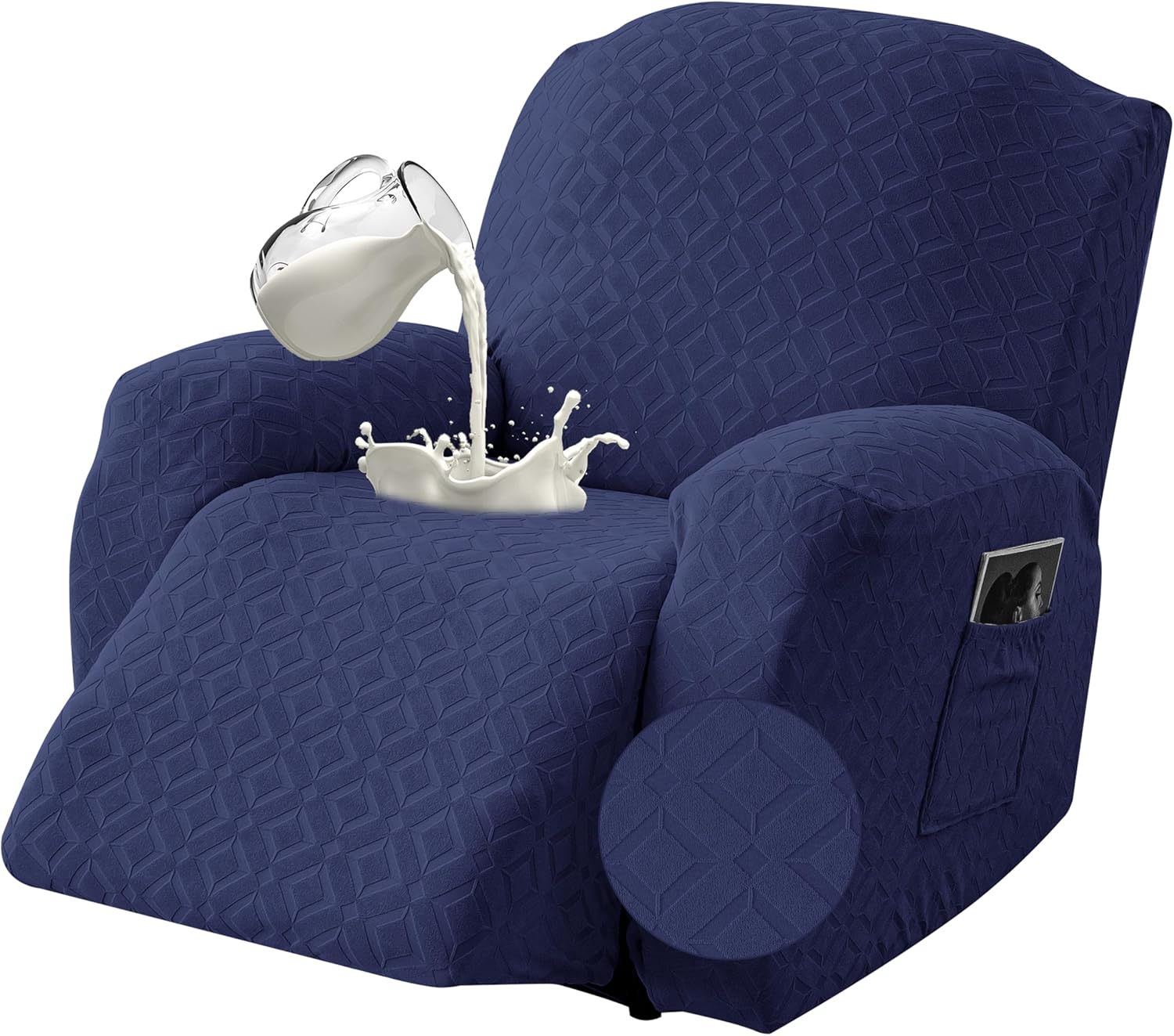 Gennia Waterproof Recliner Chair Cover for Pets and Kids