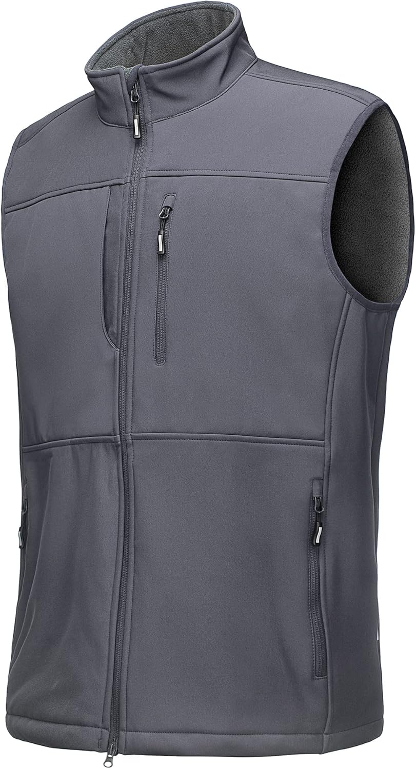 Outdoor Ventures Men's Running Vest - Lightweight Windproof Jacket