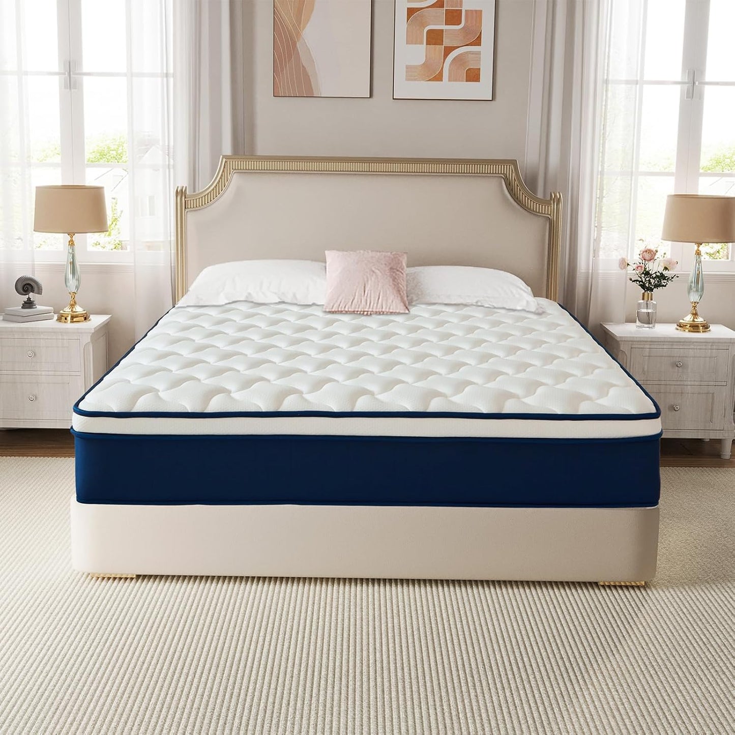 Kesyup King Size 10 Inch Cooling Gel Memory Foam Mattress