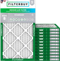 16x32x1 Air Filter MERV 8 Essential Dust & Allergy Defense - 12 Pack