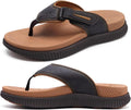 Mens Orthotic Flip Flops for Men with Adjustable Straps - Recovery