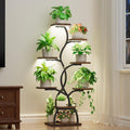 Plant Stand Indoor with Grow Light - 8 Tiered Corner Shelf