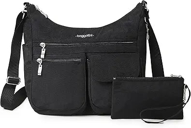 Baggallini Everywhere Bagg with RFID Protection for Travel