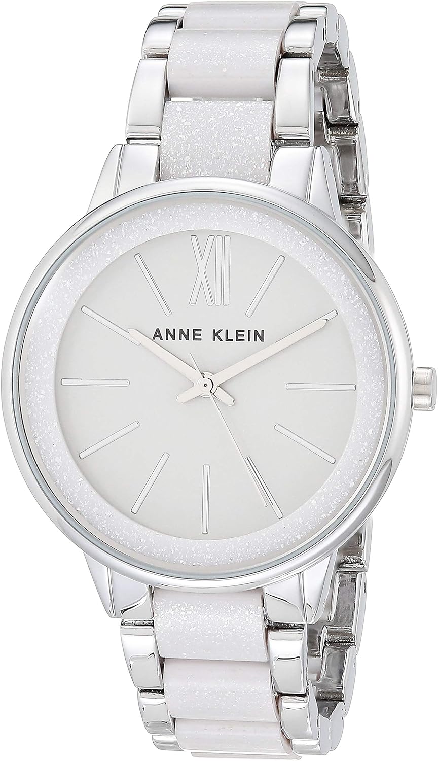 Anne Klein Women's Resin Bracelet Watch with Elegant Design