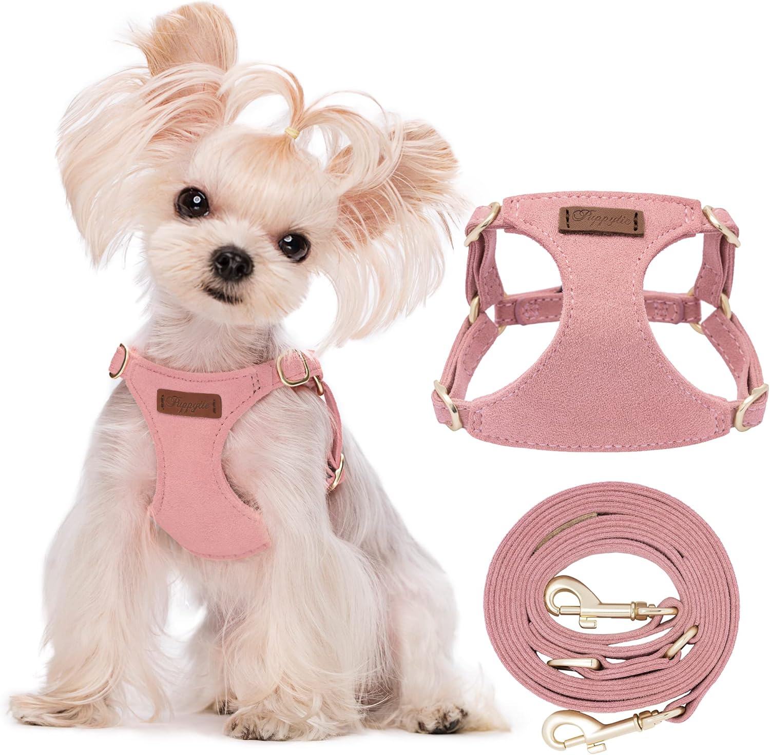 Puppytie No Pull XXS Puppy Harness with Multifunction Leash