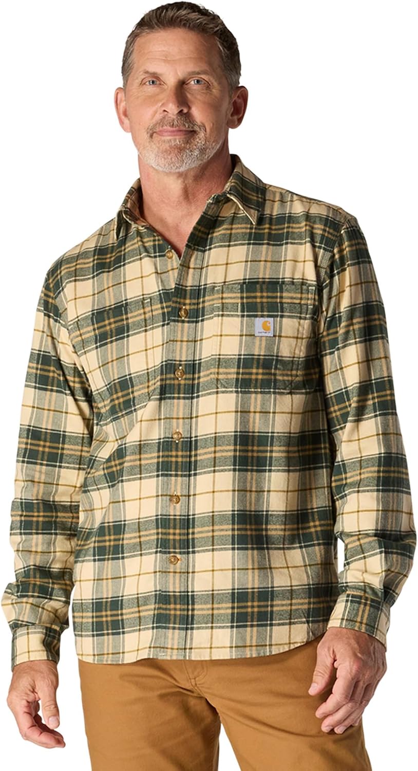Carhartt Men's Rugged Flex Relaxed Fit Flannel Shirt Review