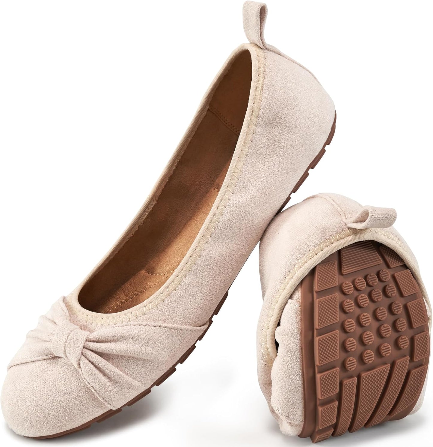 Ecetana Womens Flats Shoes Dressy: Comfortable Bowknot Loafers