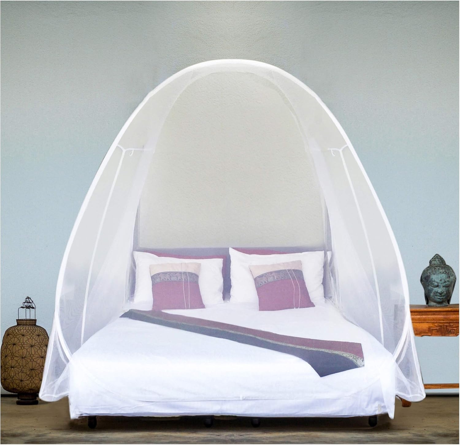 Ultimate Bug Protection: EVEN NATURALS Large Pop-Up Mosquito Net