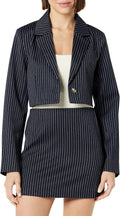 The Drop Womens Reims Cropped Blazer - Timeless Cropped Suiting