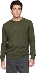 Review GAP Men's Logo Waffle Tee - Cozy Long Sleeve Style