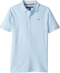 Boys Short Sleeve Premium Pique Polo Shirt - Soft Stretch Fit