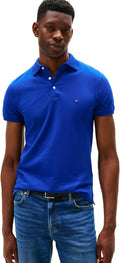 Tommy Hilfiger Men's Polo Shirts in Slim Fit Made with Organic Cotton