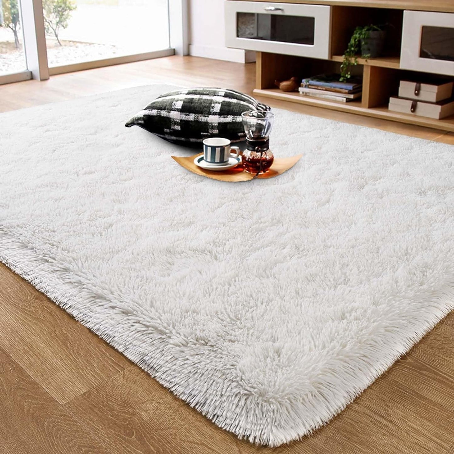 Ompaa Fluffy Rug - Super Soft Fuzzy Area Rugs for Home Decor