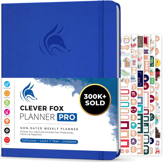 Clever Fox Planner PRO for Enhanced Productivity and Goal Setting