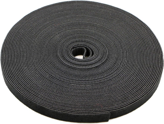 PASOW Double Sided Nylon Cable Tie 25 Yards Roll - Efficient Wire Management