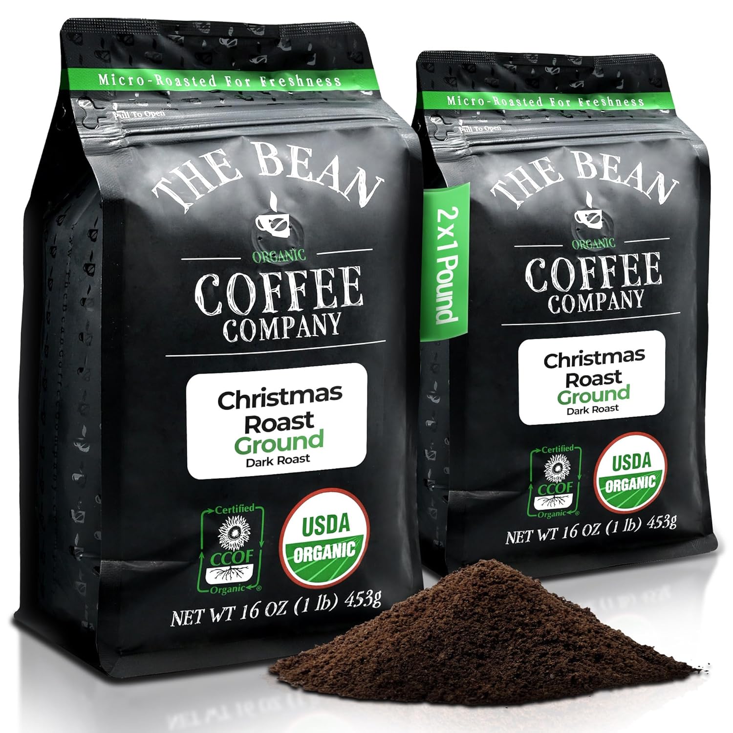 Organic Christmas Dark Roast Coffee for Holiday Cheer
