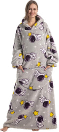 Blanket Hoodie Long Hooded Blanket Sweatshirt - Oversize Comfort
