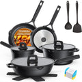 PekGema Nonstick Pots and Pans Set for Effortless Cooking