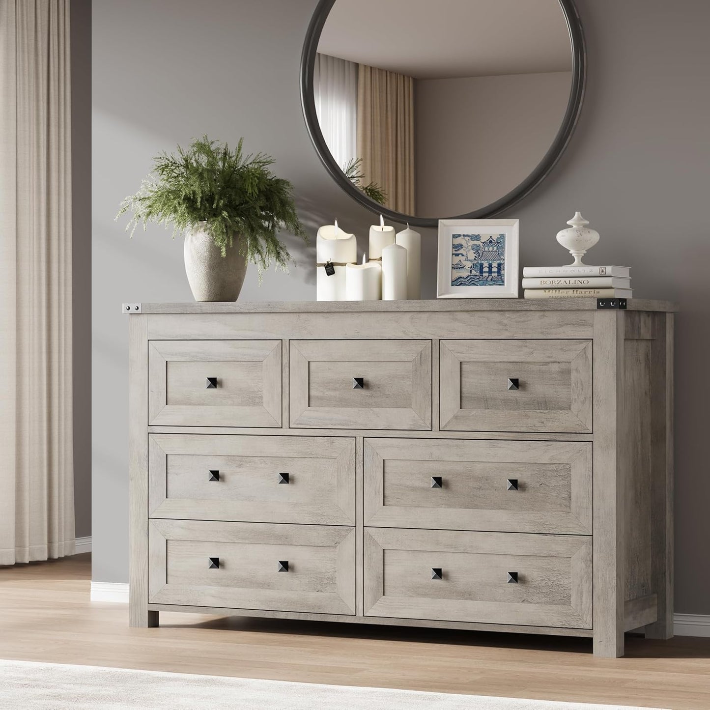 7-Drawer Dresser for Modern Storage and Stylish Organization