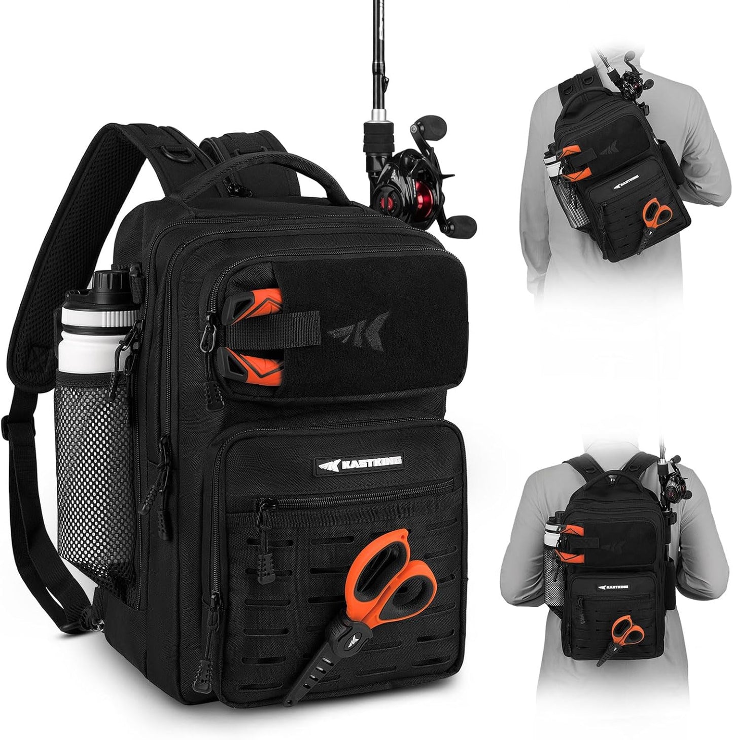 KastKing BlowBak Tactical Sling Tackle Bag for Fishing Adventures