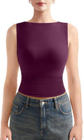 Women Double Lined Going Out Tank Top - Soft, Not See-Through