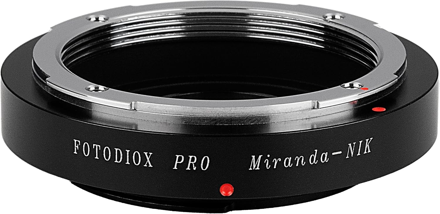 Fotodiox Pro Lens Mount Adapter for Miranda to Nikon F-Mount