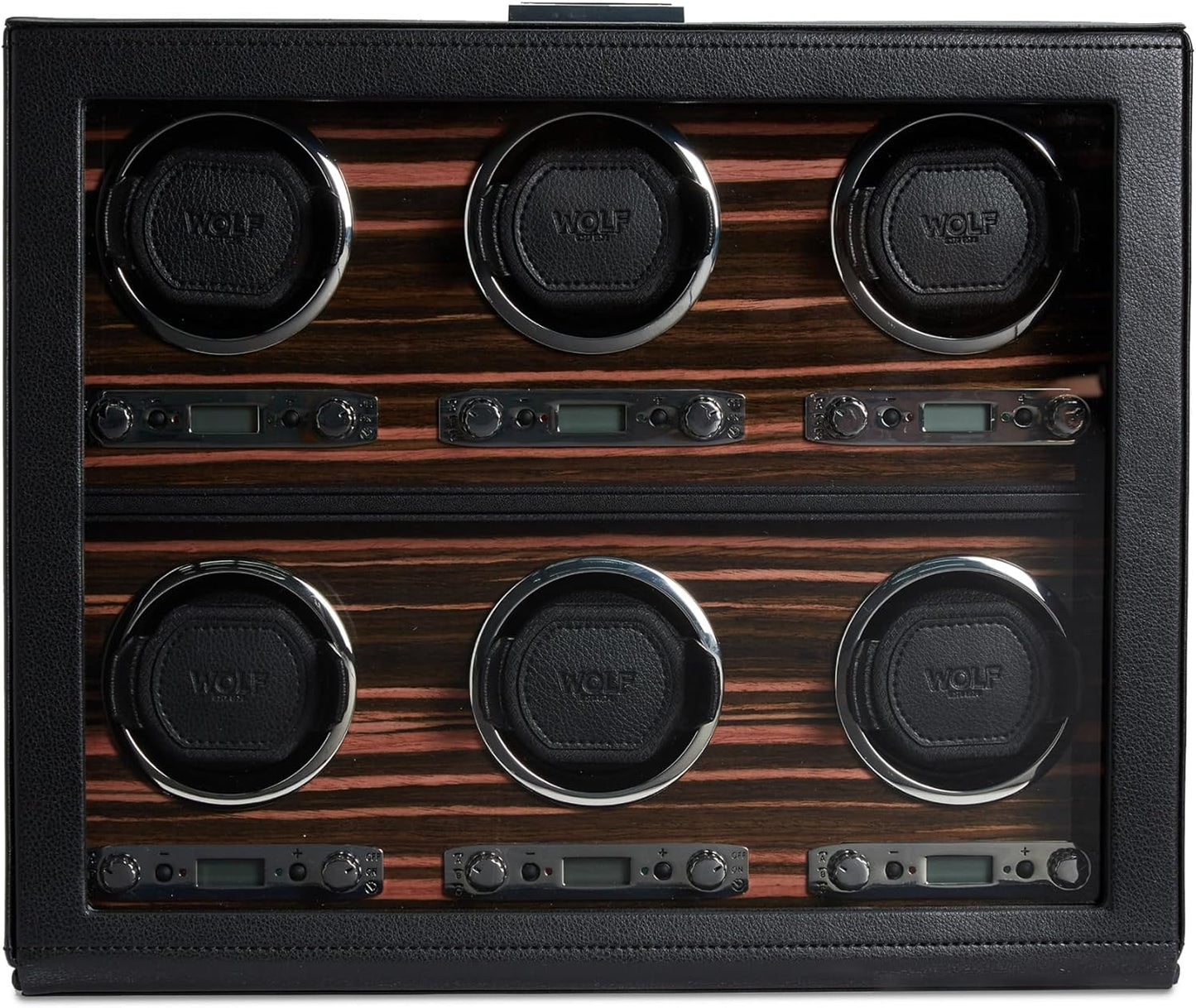 WOLF Roadster Watch Winder - Patented Dynamic Cuff - Secure Fit