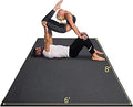 GXMMAT Extra Large Yoga Mat 6ftx8ft 7mm - Thick Non-Slip Exercise Mat
