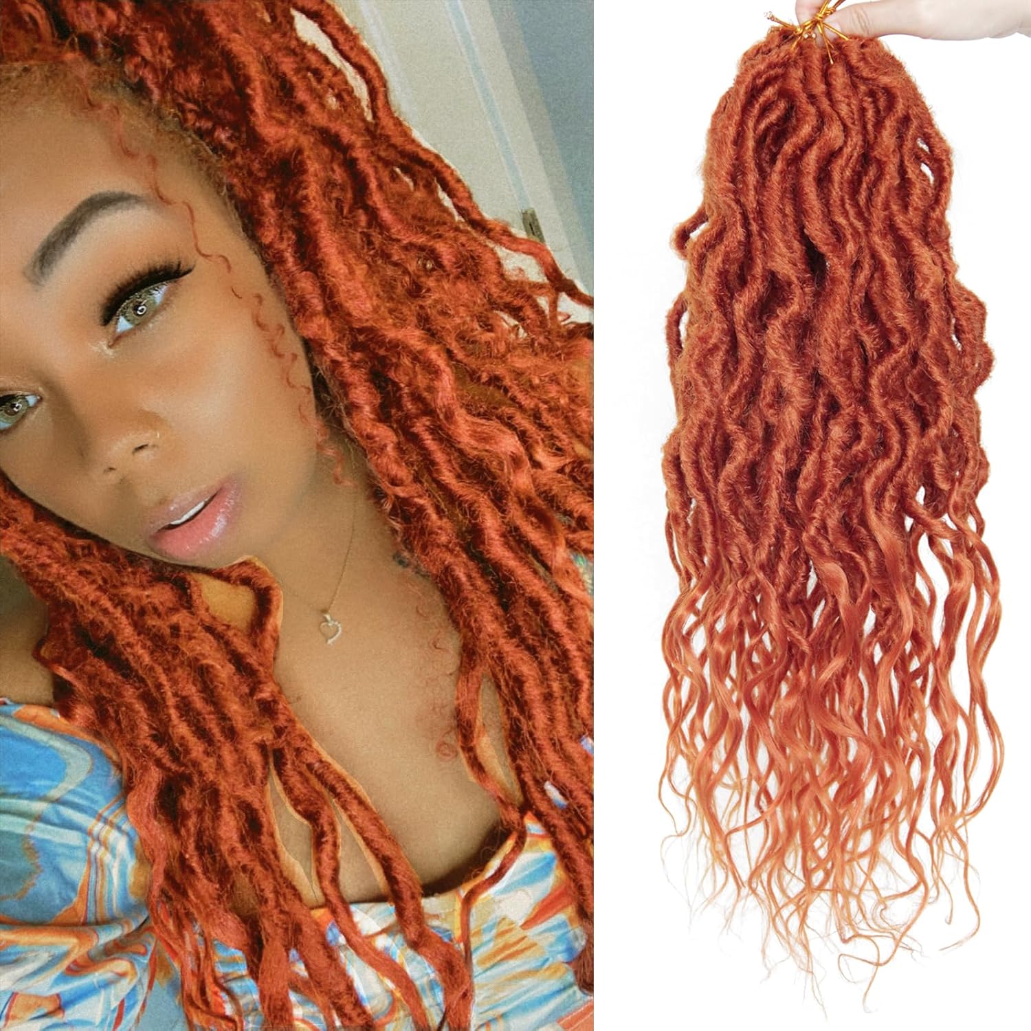 8Packs Faux Locs Crochet Hair for Stunning Boho Styles