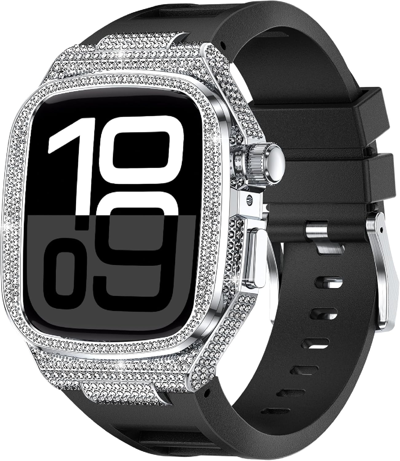 Rugged Case with Band for Apple Watch 46mm 45mm 44mm Models