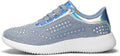 BELOS Womens Glitter Tennis Shoes Sparkly Lightweight Sequins