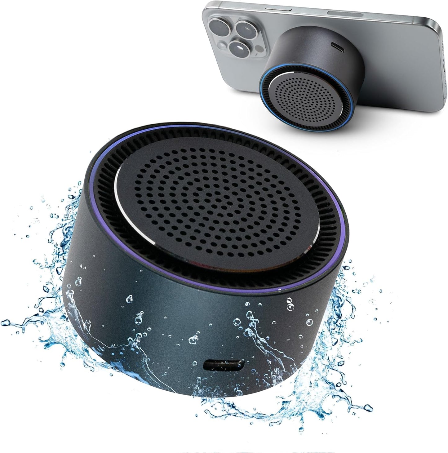 MagSound: Portable Bluetooth Speaker with Wireless Charger