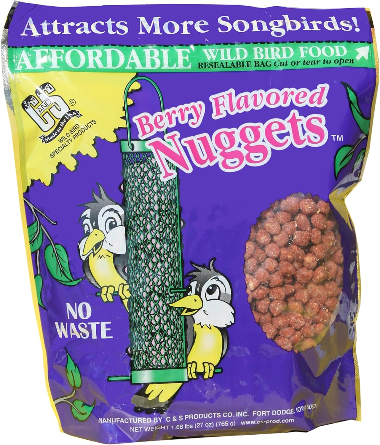 C&S Berry Flavored Nuggets for Attracting Song Birds