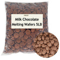 Milk Chocolate Melting Wafers - 5 lb Bag for Melting & Dipping