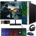 HP G3 Gaming Desktop PC with 24in Monitor - Ready for 1080p Play