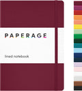 Lined Journal Notebook (Burgundy) 5.6 in x 8 in - Thick 100 GSM Paper