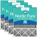 Nordic Pure 16x25x5 Honeywell/Lennox MERV 14 Air Filters 4 Pack