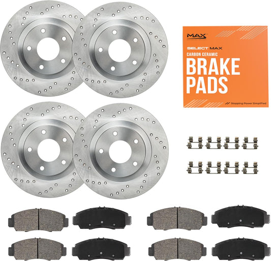 Max Advanced Brakes StyleMAX Brake Kit for 2016-2018 Mazda 6