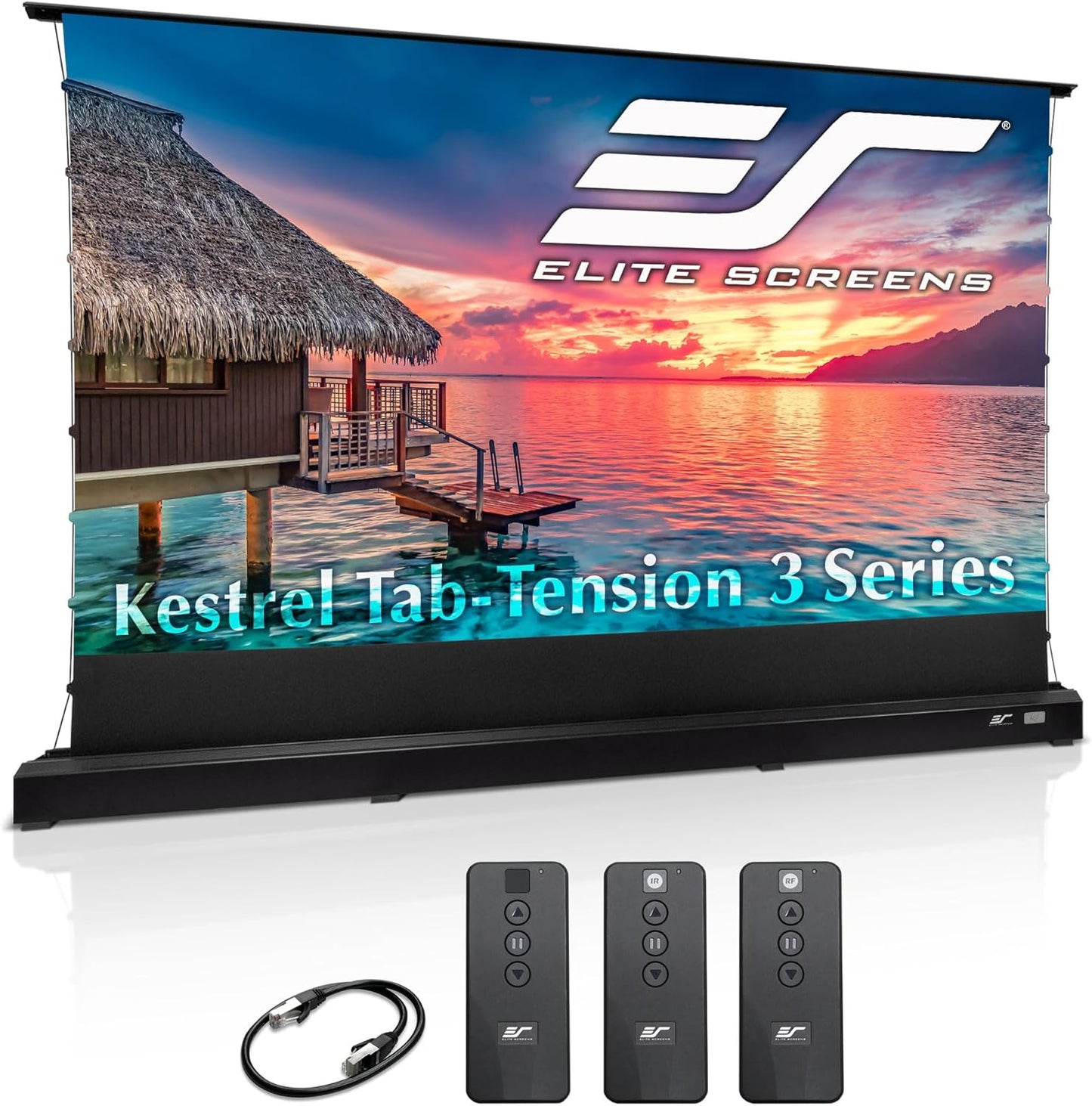 Elite Screens 150 Tab-Tension ISF Electric Screen