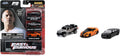 Nano Hollywood Rides Fast & Furious 3 PK F9 Black - Movie Mini Cars