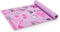Kids Yoga Mat 60 x 24 in - Lightweight Non-Slip Mat for Toddlers