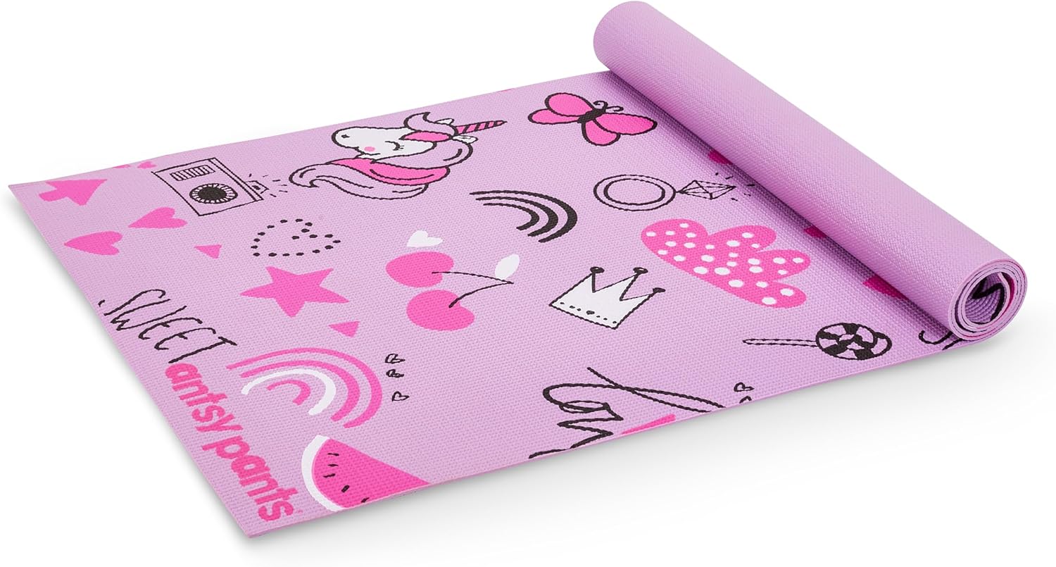 Antsy Pants Kids Yoga Mat: Non-Slip & Toxic-Free!