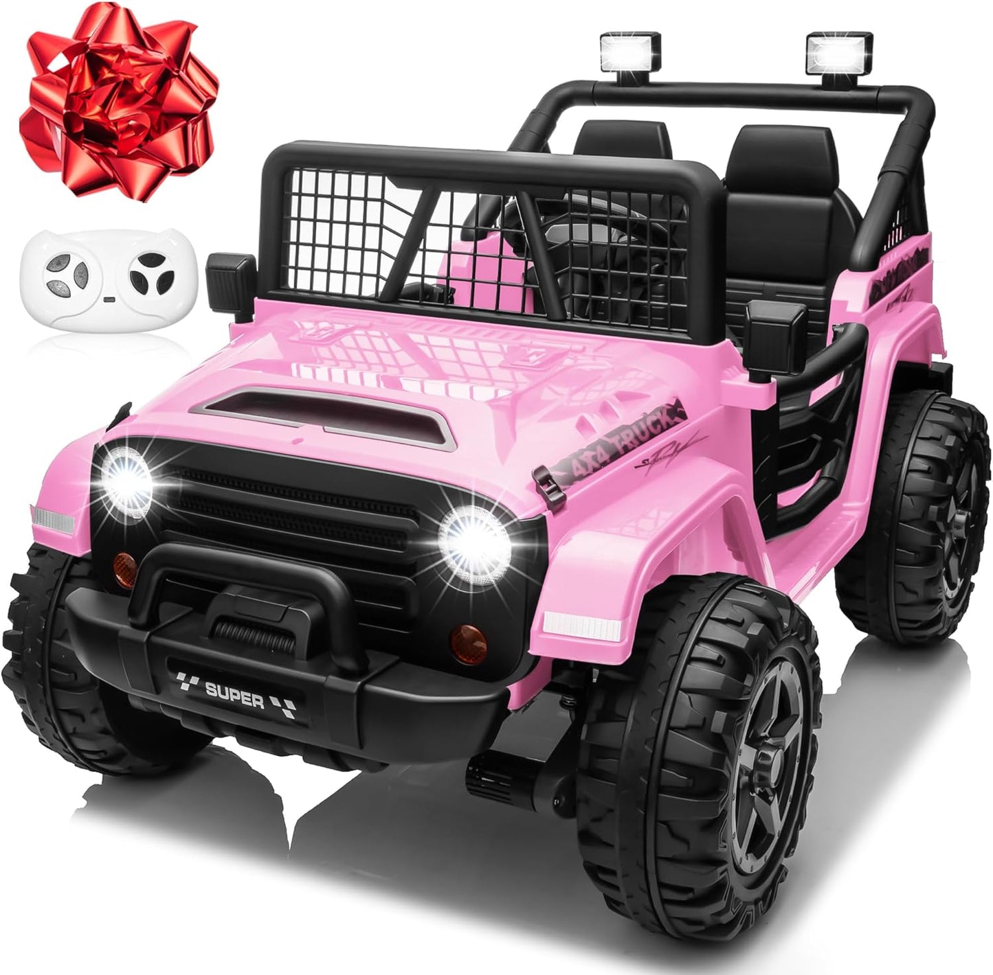 24V Ride on Car with Remote Control for Kids - XL 2 Seater