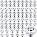 5/8ft Roller Ball Transfer Bearing 80PCS - Durable Carbon Steel Set