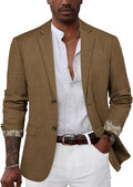 GRACE KARIN Mens Blazer Sport Coat Casual Lightweight 2-Button Men's