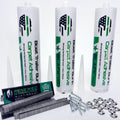 Boat Trailer Bunk Carpet Adhesive Glue Complete KIT - Fast Cure