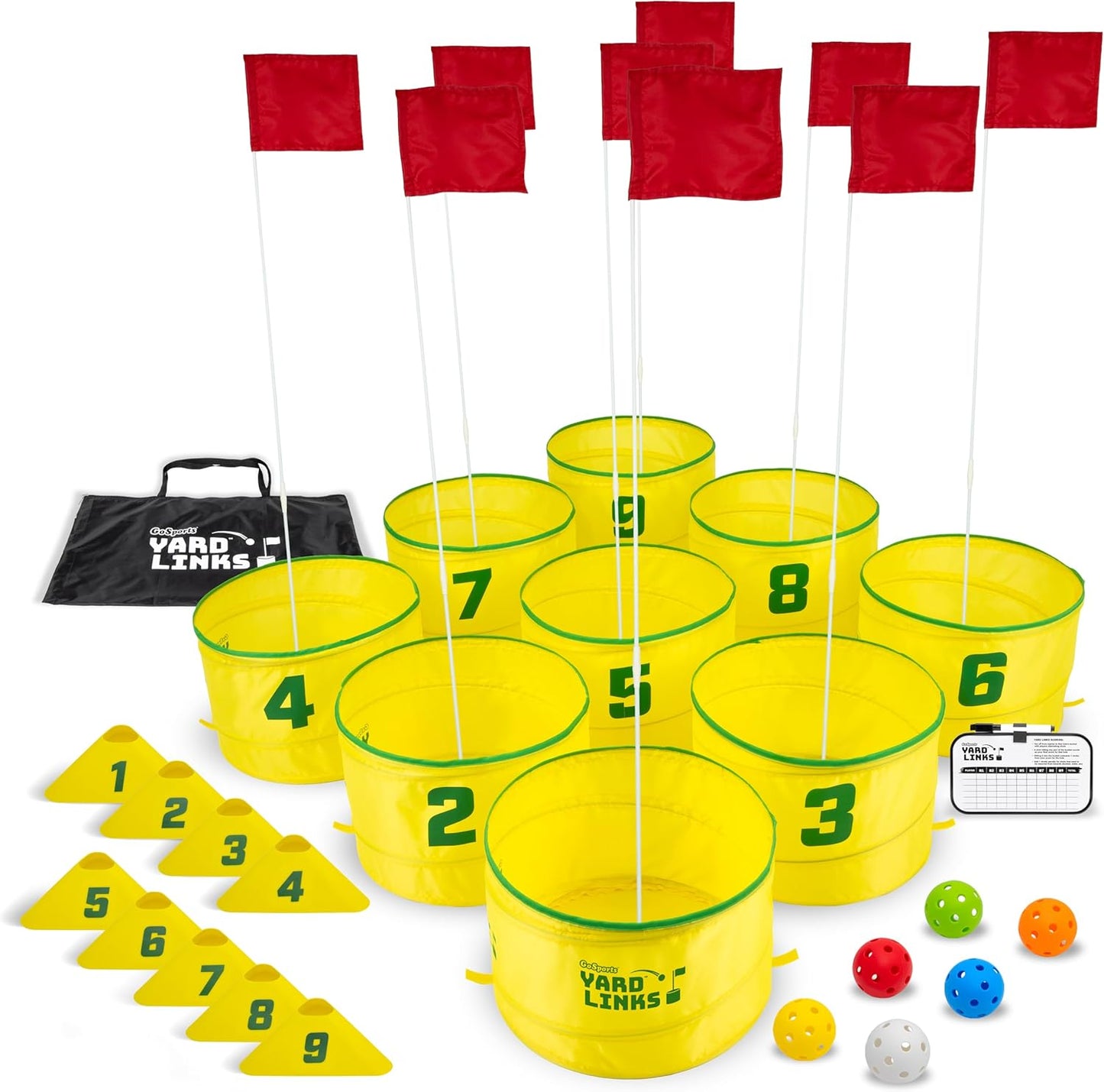 GoSports Yard Links Golf Game - Customizable Course!