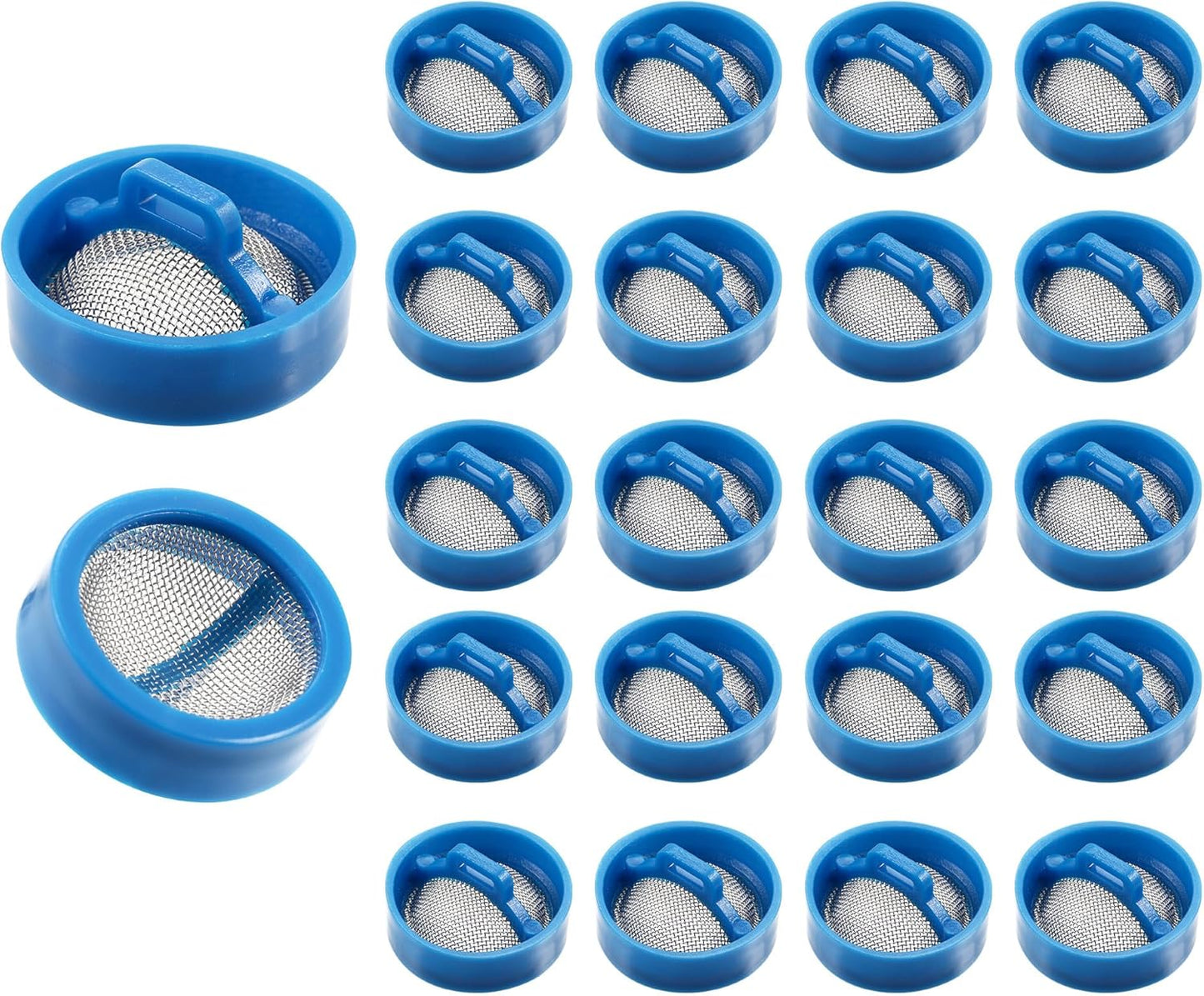 Stainless Steel Washer Hose Filters - 20-Pack