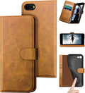 Genuine Leather Wallet Case for iPhone 7/8/SE 2020/SE 2022 - RFID