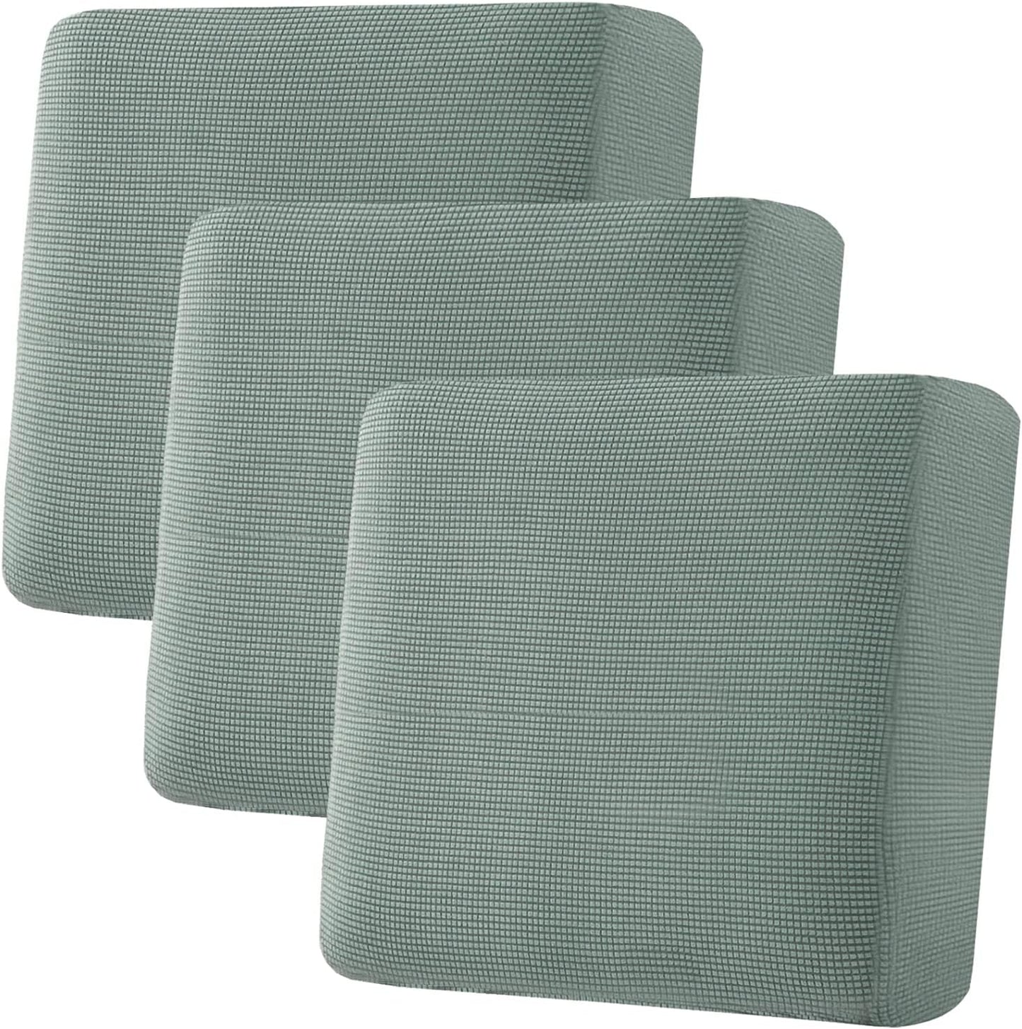 H.VERSAILTEX Super Stretch Individual Seat Cushion Covers for Sofa